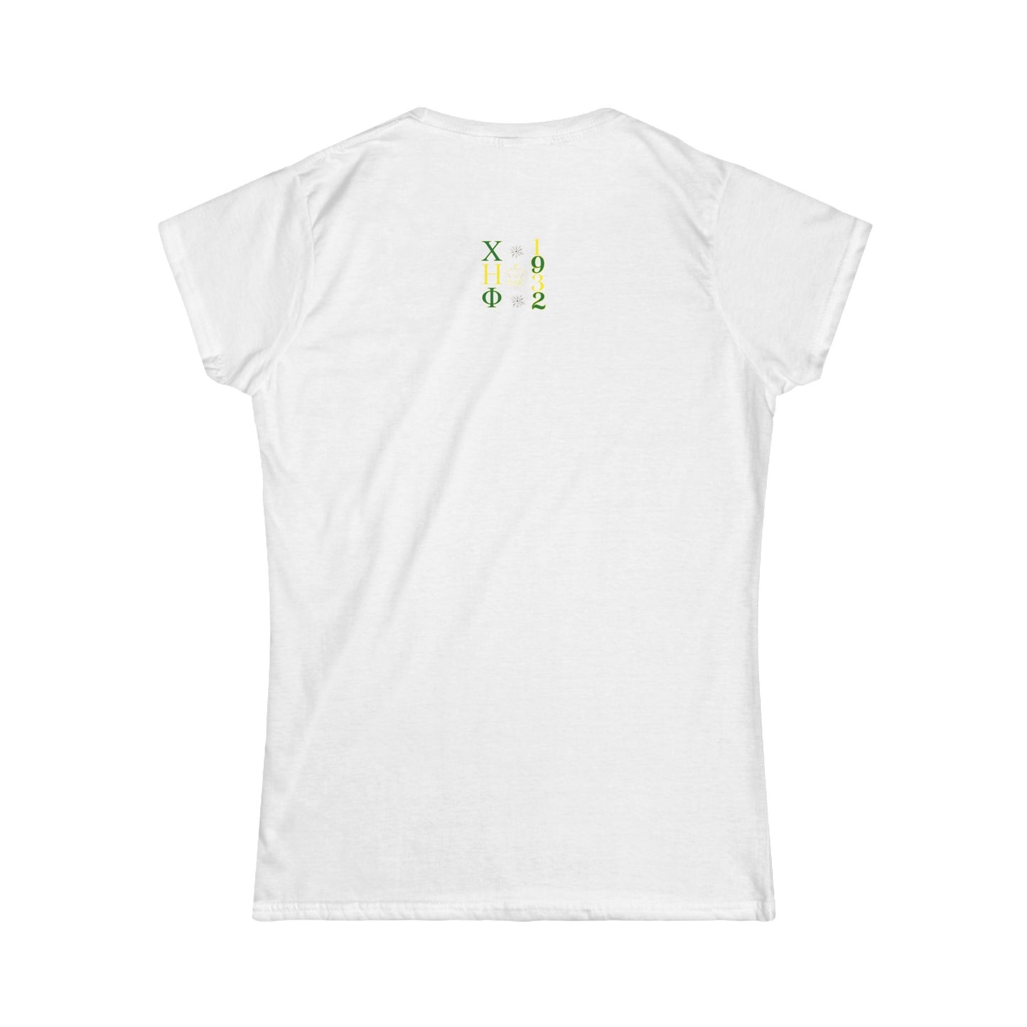 1932 Greek Letters Women’s Tee – Sorority Crest Heritage Shirt