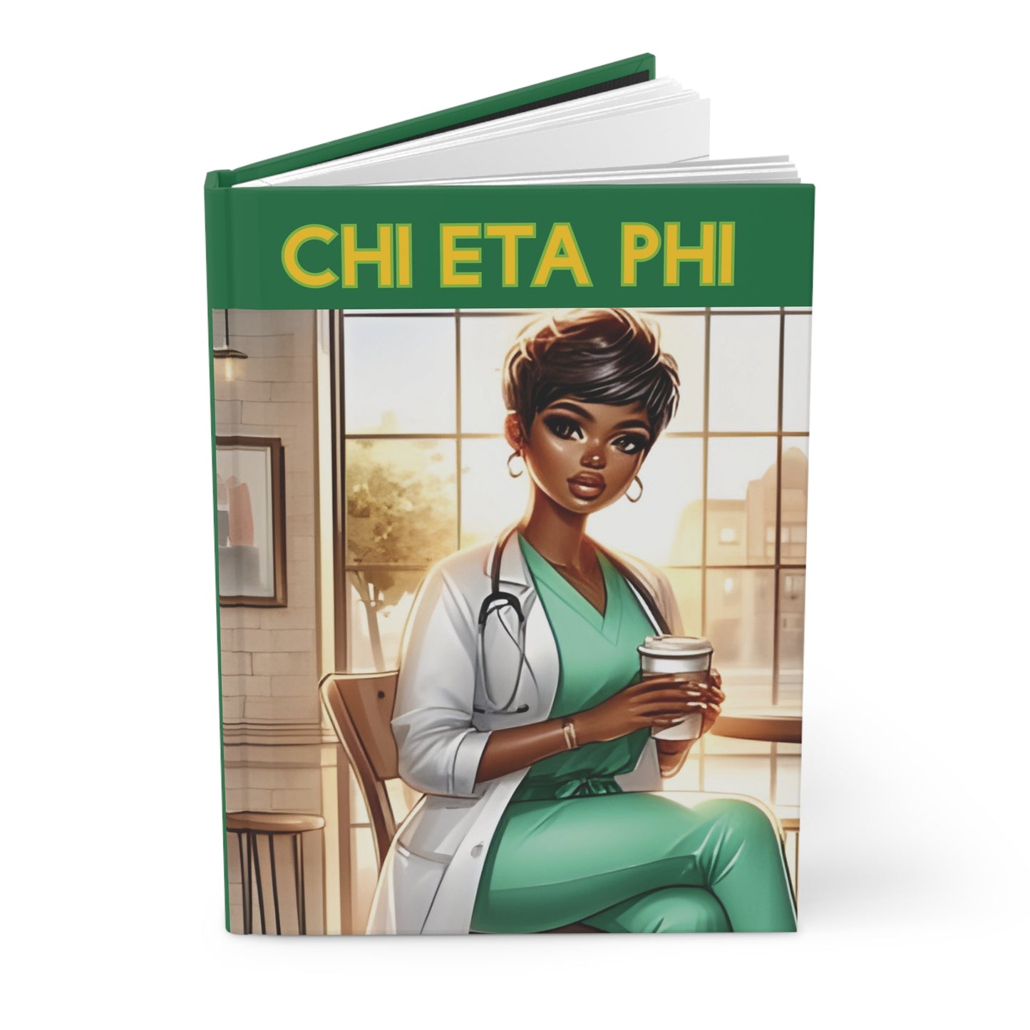 Chi Eta Phi Theme Journal - Ruled Lines