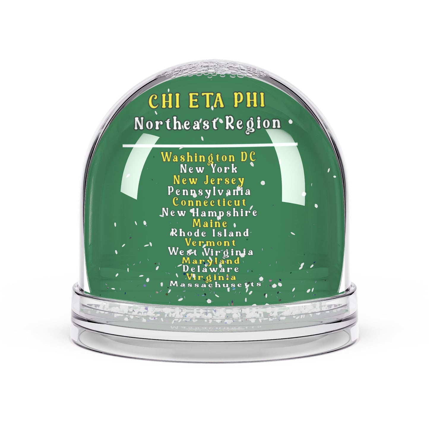 Chi Eta Phi Northeast Region Snow Globe