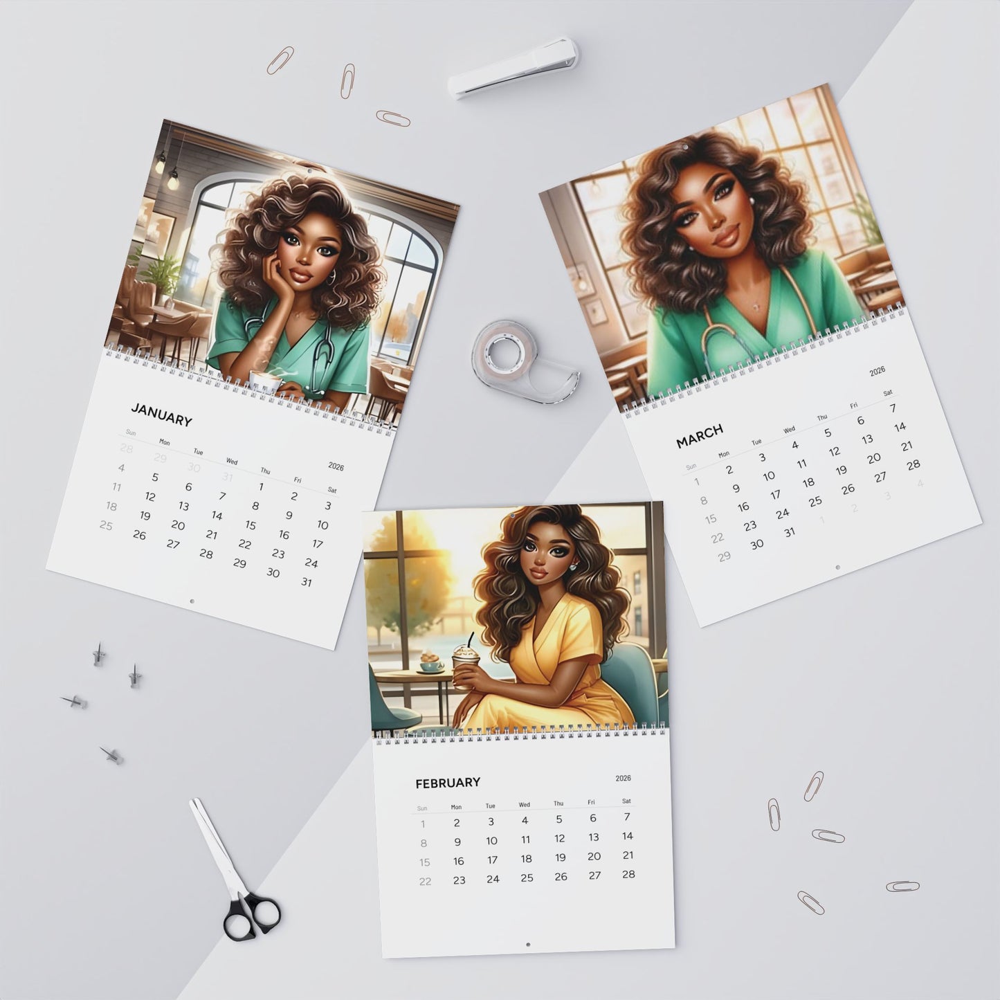 Chi Nurses Rock (2026) Calendar