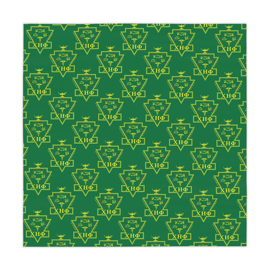 Green Chi Eta Phi Logo Tablecloth