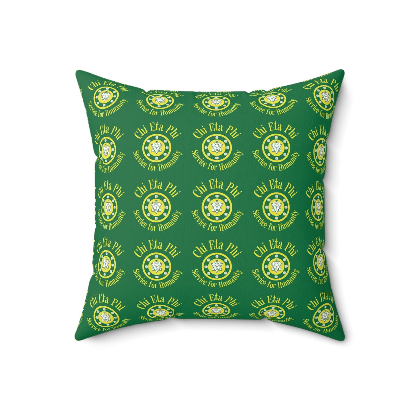 Chi Eta Phi Spun Polyester Square Pillow