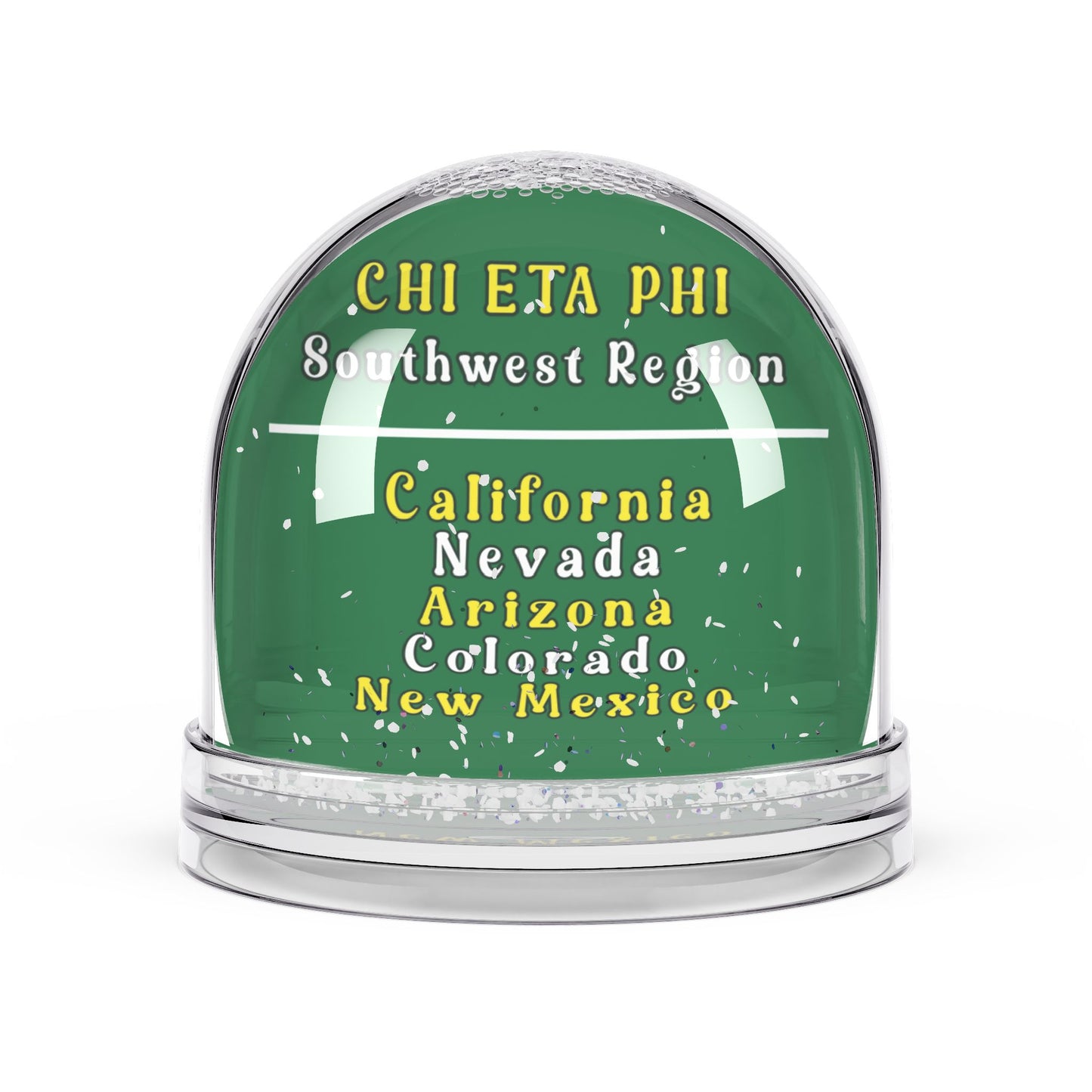 Chi Eta Phi Southwest Region Snow Globe