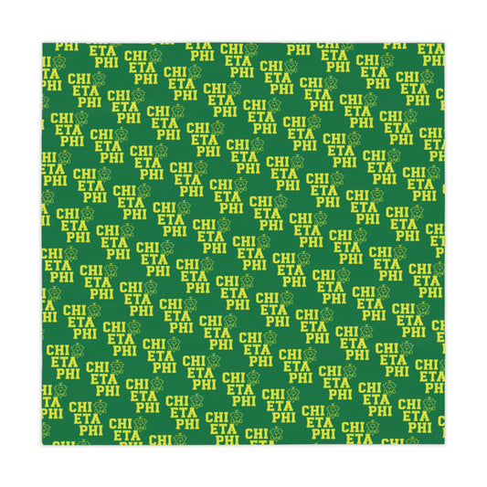 Green Service for Humanity Tablecloth