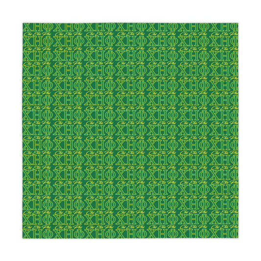 Green on Green Chi Tablecloth