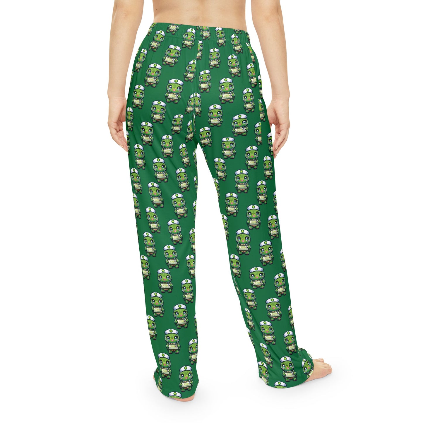 Green Turtle Pajama Pant