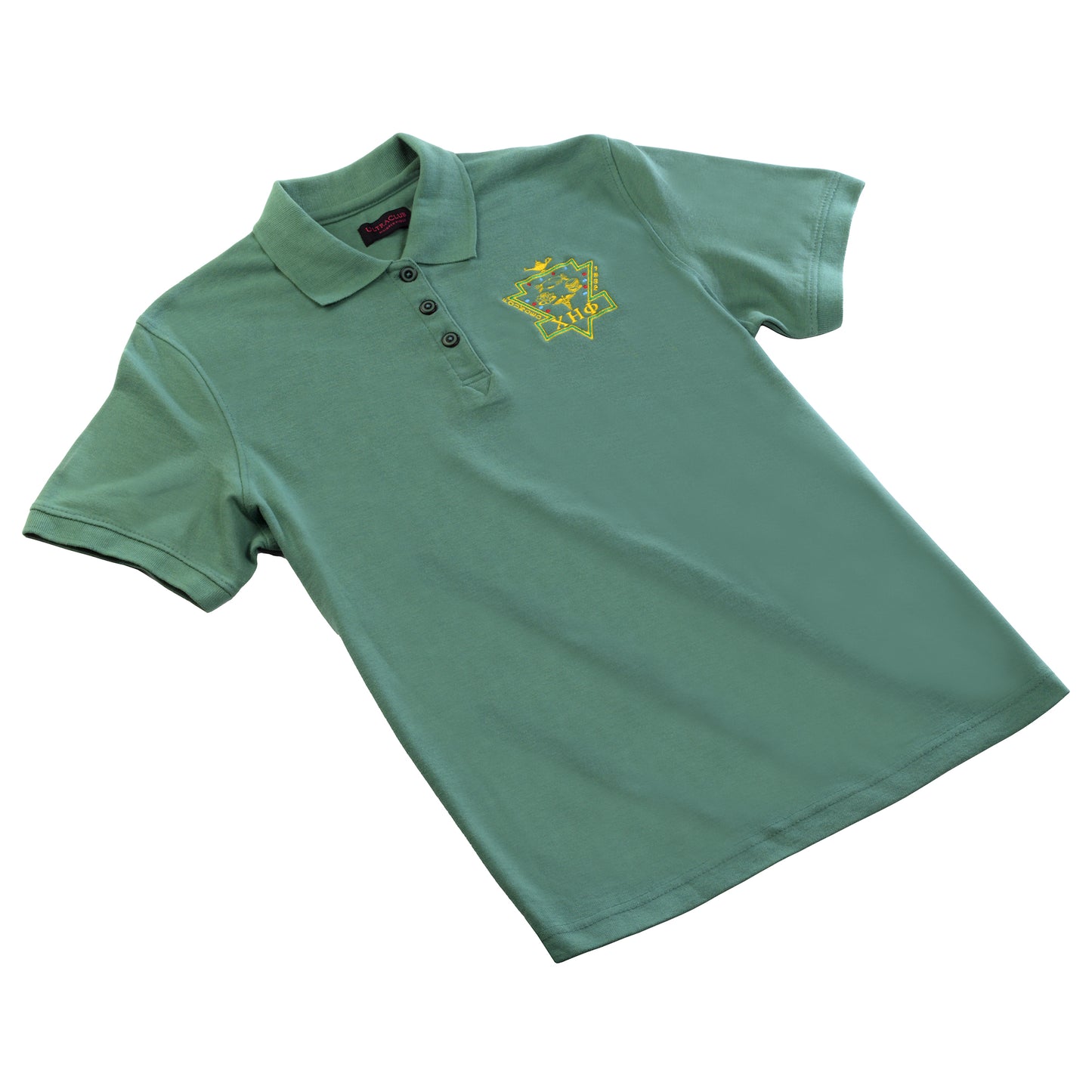 Classic Short Sleeve Polo With Emblem