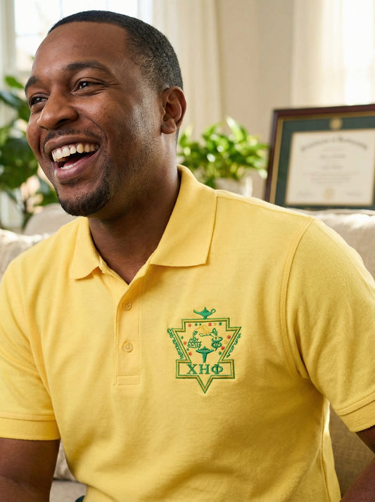 Classic Short Sleeve Polo With Emblem